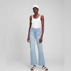 GAP Women's Light Blue Flare Jeans